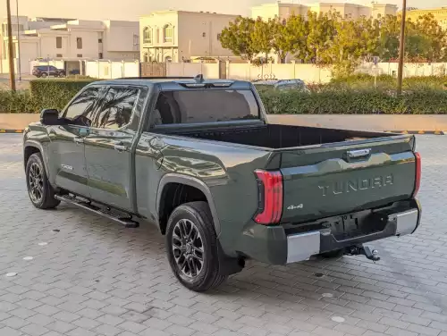 Toyota Tundra Limited 3.4L Petrol 2022 Model Year Green Color Exterior 
