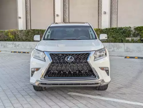 Lexus GX460 Full Option 4.6L Petrol 2016 Model Year White Color Exterior 