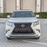 Lexus GX460 Full Option 4.6L Petrol 2016 Model Year White Color Exterior  - Thumbnail 1