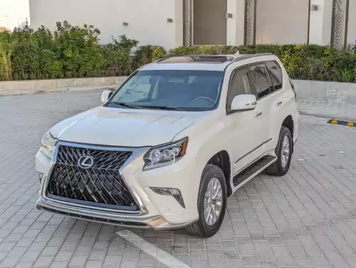Lexus GX460 Full Option 4.6L Petrol 2016 Model Year White Color Exterior 