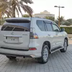 Lexus GX460 Full Option 4.6L Petrol 2016 Model Year White Color Exterior  - Thumbnail 4