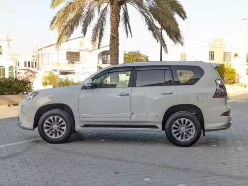 Lexus GX460 Full Option 4.6L Petrol 2016 Model Year White Color Exterior 