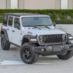 Jeep Wrangler Sport Willys 2024 Model Year silver Color Exterior  - Thumbnail 1