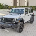 Jeep Wrangler Sport Willys 2024 Model Year silver Color Exterior  - Thumbnail 2