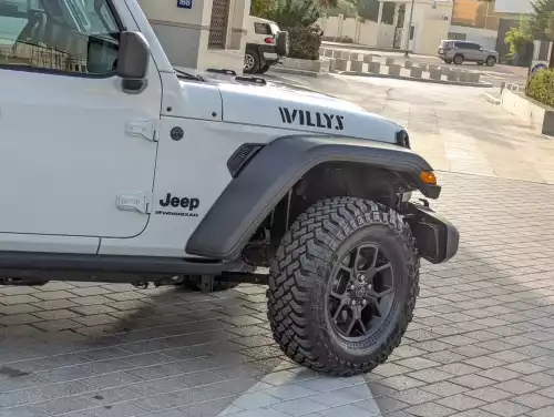 Jeep Wrangler Sport Willys 2024 Model Year silver Color Exterior 