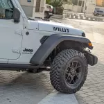 Jeep Wrangler Sport Willys 2024 Model Year silver Color Exterior  - Thumbnail 9