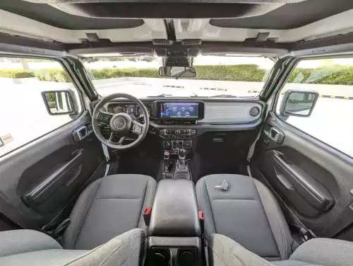 Jeep Wrangler Sport Willys 2024 Model Year silver Color Exterior 