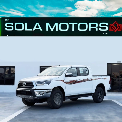 Toyota Hilux GLX-S 2.7L Petrol 2026 Model Year White Color Exterior 