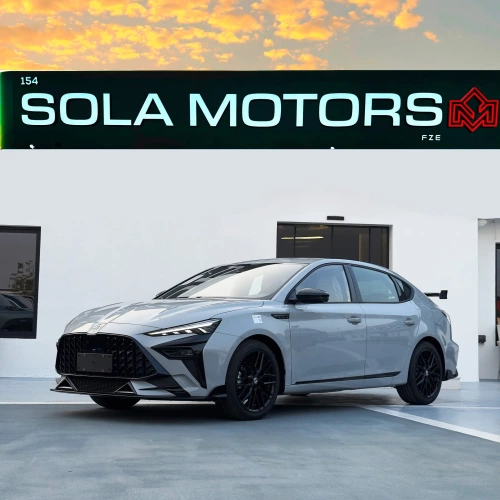 MG 6 Sport 1.6L Petrol 2026 Model Year Gray Color Exterior 