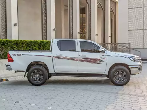 Toyota Hilux S-GLX 2.8L Diesel 2021 Model Year White Color Exterior