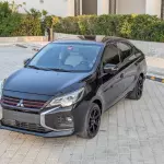 Mitsubishi Attrage 2.5L Petrol 2022 Model Year Black Color Exterior  - Thumbnail 4