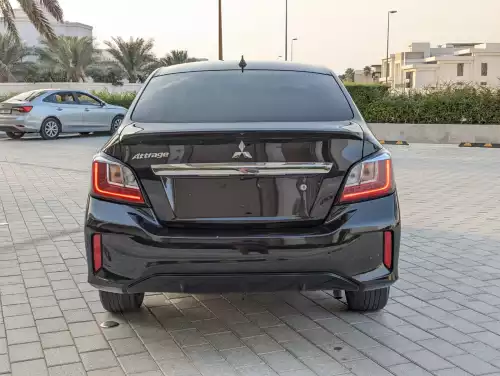 Mitsubishi Attrage 2.5L Petrol 2022 Model Year Black Color Exterior 