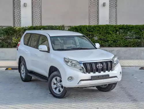 Toyota Prado TX 2.8L Diesel 2012 Model Year White Color Exterior