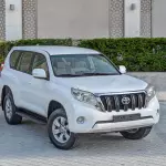 Toyota Prado TX 2.8L Diesel 2012 Model Year White Color Exterior - Thumbnail 1