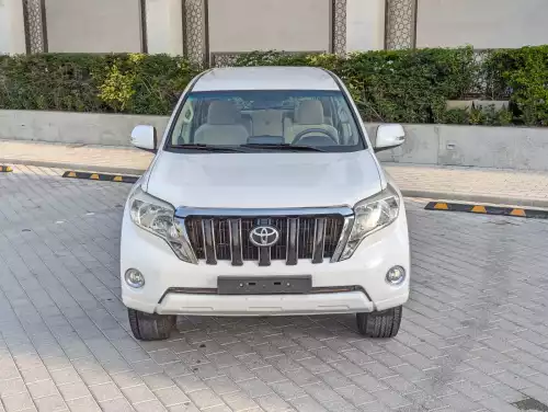Toyota Prado TX 2.8L Diesel 2012 Model Year White Color Exterior