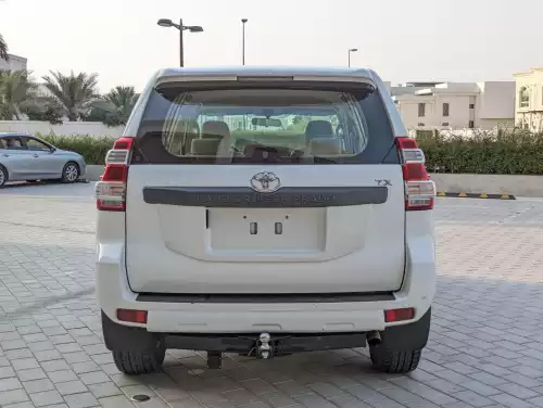 Toyota Prado TX 2.8L Diesel 2012 Model Year White Color Exterior