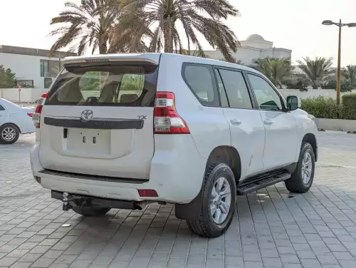 Toyota Prado TX 2.8L Diesel 2012 Model Year White Color Exterior