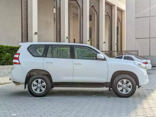 Toyota Prado TX 2.8L Diesel 2012 Model Year White Color Exterior