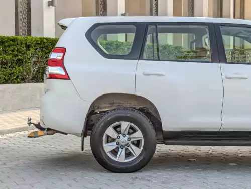 Toyota Prado TX 2.8L Diesel 2012 Model Year White Color Exterior