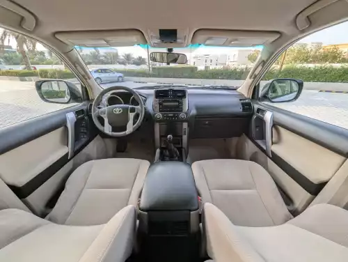 Toyota Prado TX 2.8L Diesel 2012 Model Year White Color Exterior