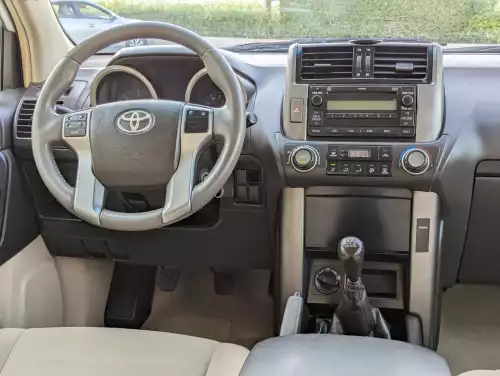 Toyota Prado TX 2.8L Diesel 2012 Model Year White Color Exterior