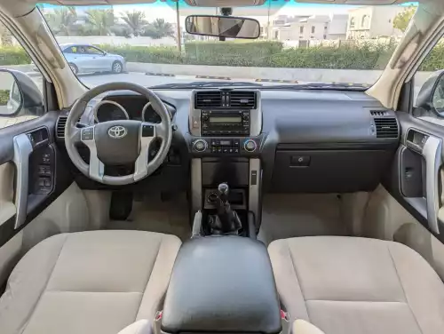 Toyota Prado TX 2.8L Diesel 2012 Model Year White Color Exterior