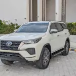 Toyota Fortuner EX.R 2.7L Petrol 2022 Model Year - White  - Thumbnail 2