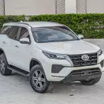 Toyota Fortuner EX.R 2.7L Petrol 2022 Model Year - White  - Thumbnail 1
