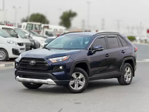 Toyota Rav4 XLE 2.5L Petrol 2023 Model Year Blue Color Exterior
