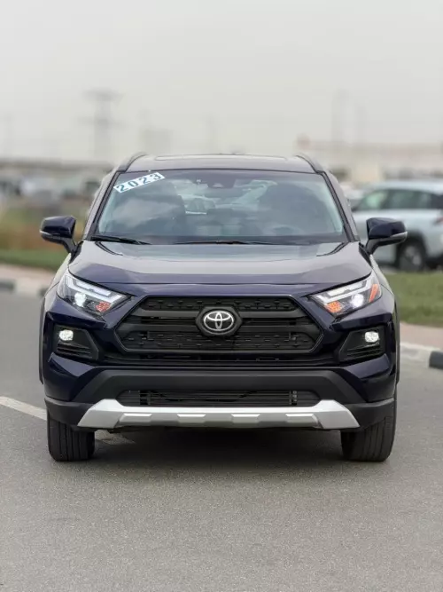 Toyota Rav4 XLE 2.5L Petrol 2023 Model Year Blue Color Exterior