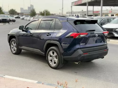Toyota Rav4 XLE 2.5L Petrol 2023 Model Year Blue Color Exterior