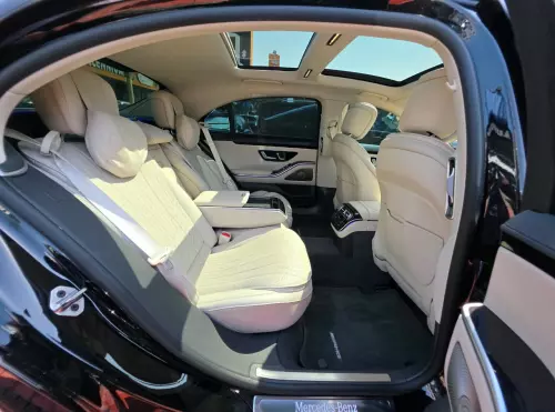 Mercedes-Benz S500 3.0L Petrol 2023 Model Year Black Color Exterior
