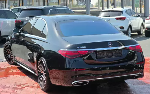 Mercedes-Benz S500 3.0L Petrol 2023 Model Year Black Color Exterior