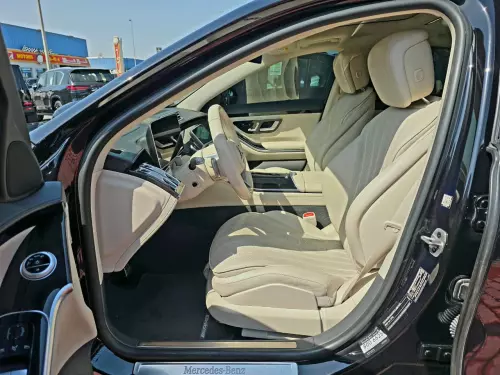 Mercedes-Benz S500 3.0L Petrol 2023 Model Year Black Color Exterior