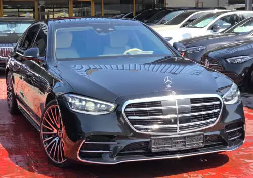 Mercedes-Benz S500 3.0L Petrol 2023 Model Year Black Color Exterior