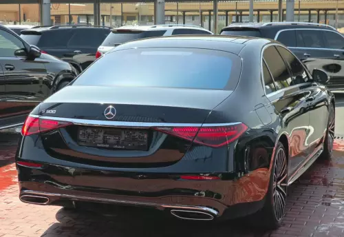 Mercedes-Benz S500 3.0L Petrol 2023 Model Year Black Color Exterior