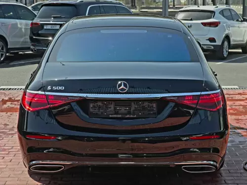 Mercedes-Benz S500 3.0L Petrol 2023 Model Year Black Color Exterior