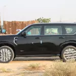 Nissan Patrol Y63 3.5L Petrol 2026 LE Platinum City - Black - Black/Red - Thumbnail 2