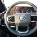 Nissan Patrol Y63 3.5L Petrol 2026 LE Platinum City - Black - Black/Red - Thumbnail 4