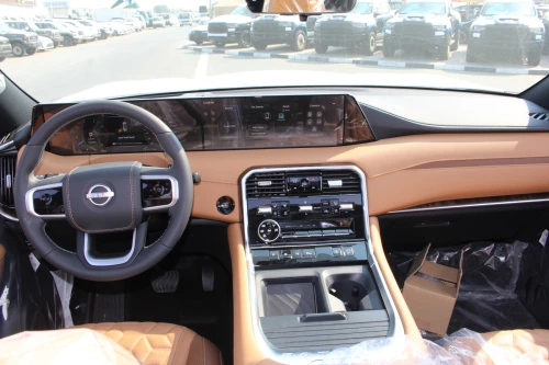 NISSAN PATROL Y63 3.5L PETROL 4WD LE PLATINUM CITY 2026 - BLACK/TAN
