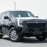 NISSAN PATROL Y63 3.5L PETROL 4WD LE T2 2026 - BLACK WITH BLACK - Thumbnail 1