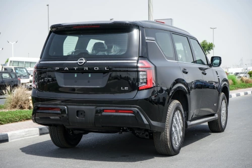 NISSAN PATROL Y63 3.5L PETROL 4WD LE T2 2026 - BLACK WITH BLACK