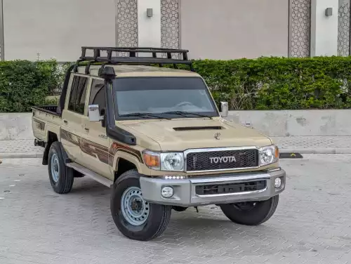 Toyota LC 71 Pick-Up 4.5L Diesel 2020 Model Year Beige Color Exterior