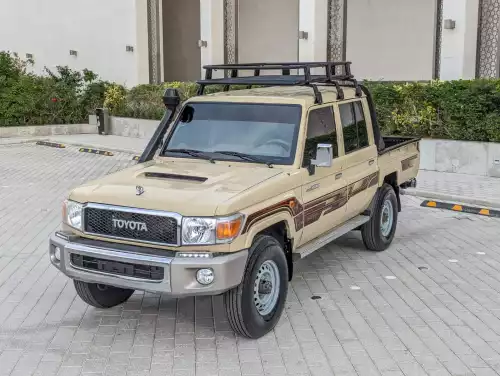 Toyota LC 71 Pick-Up 4.5L Diesel 2020 Model Year Beige Color Exterior
