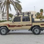 Toyota LC 71 Pick-Up 4.5L Diesel 2020 Model Year Beige Color Exterior - Thumbnail 3