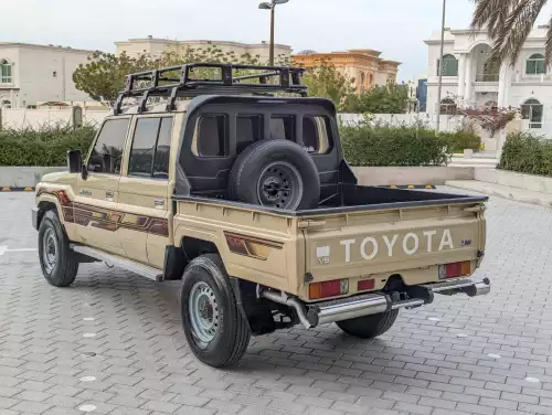 Toyota LC 71 Pick-Up 4.5L Diesel 2020 Model Year Beige Color Exterior