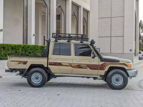 Toyota LC 71 Pick-Up 4.5L Diesel 2020 Model Year Beige Color Exterior