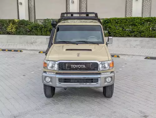 Toyota LC 71 Pick-Up 4.5L Diesel 2020 Model Year Beige Color Exterior