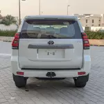 Toyota Prado TX 2.7L Petrol 2023 Model Year White Color Exterior - Thumbnail 4
