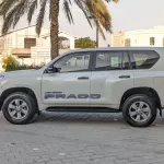 Toyota Prado TX 2.7L Petrol 2023 Model Year White Color Exterior - Thumbnail 5